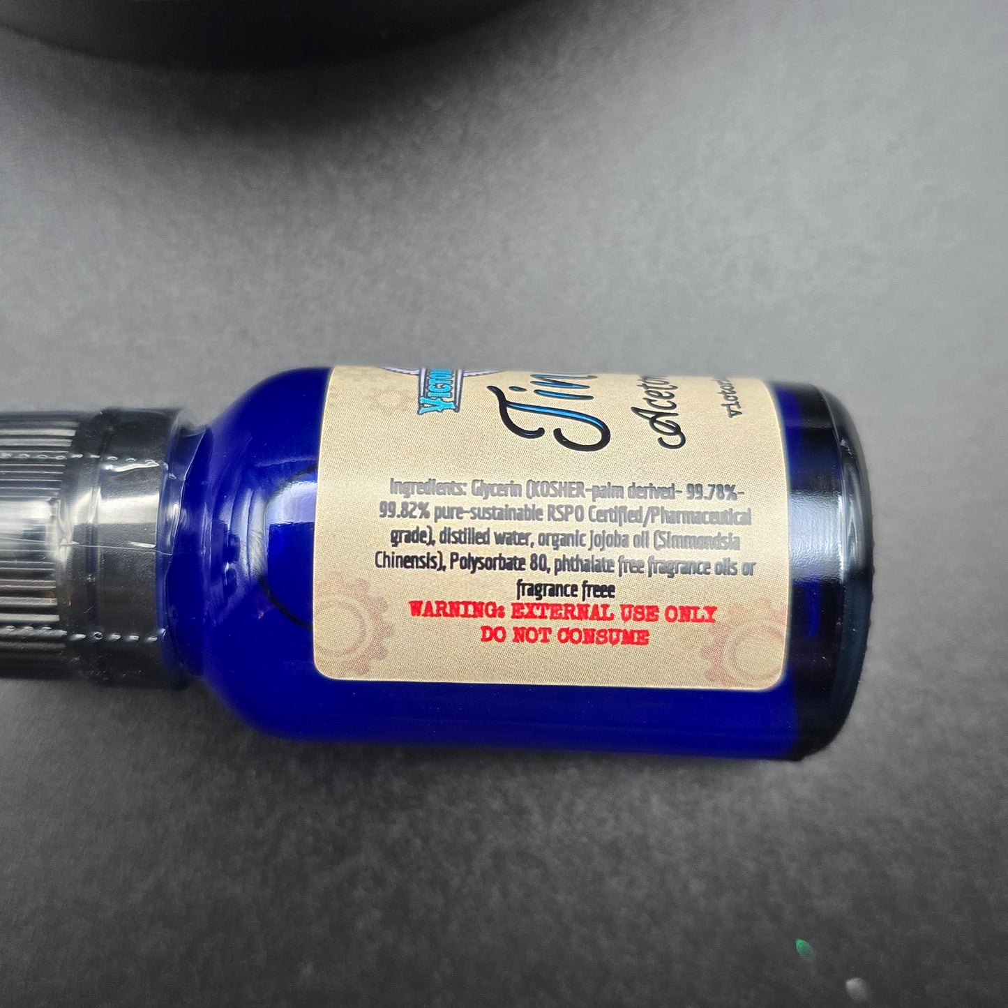 TINCTURE ACETONE ADDITIVE