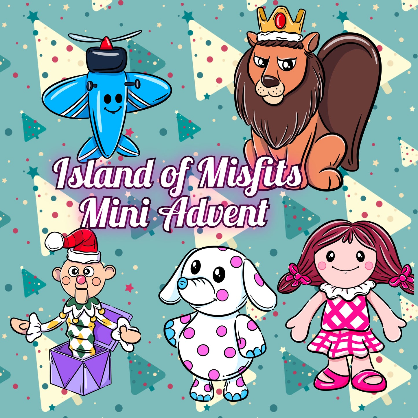 ISLAND OF MISFITS MINI ADVENT OVERPOURS