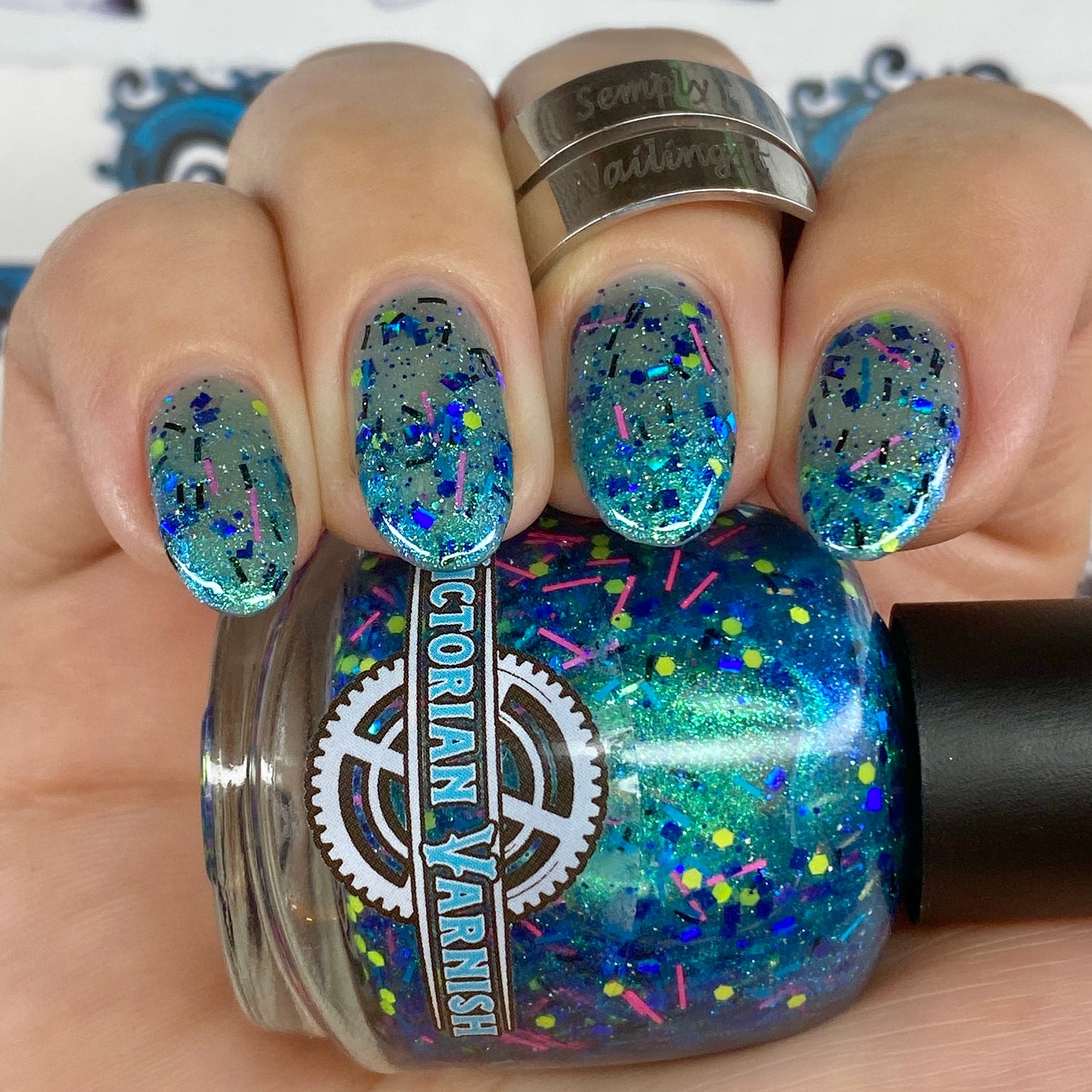IT'S ALL CYAN-TIFIC