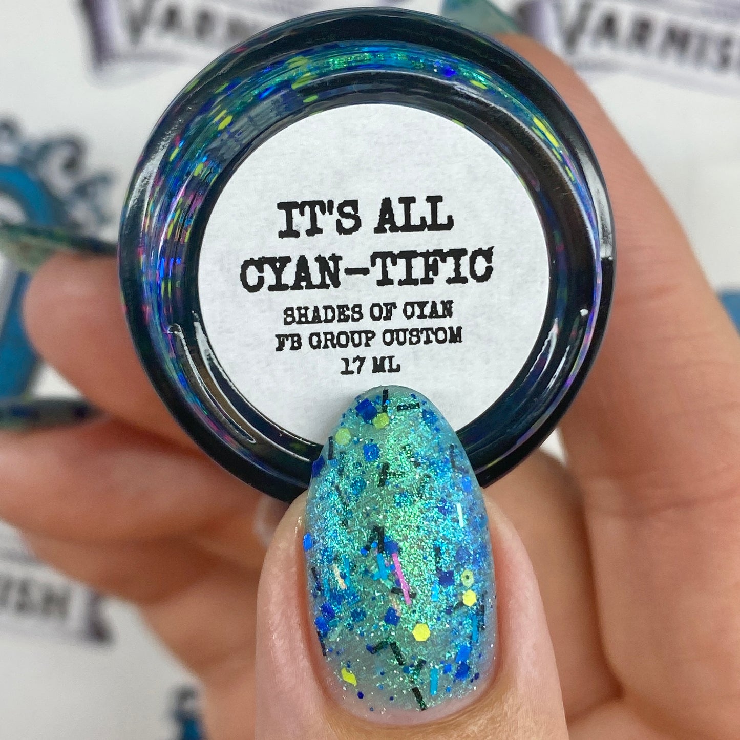 IT'S ALL CYAN-TIFIC