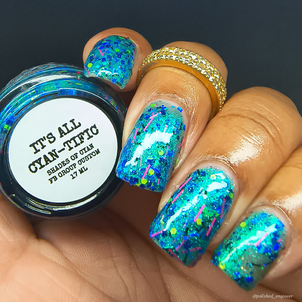 IT'S ALL CYAN-TIFIC