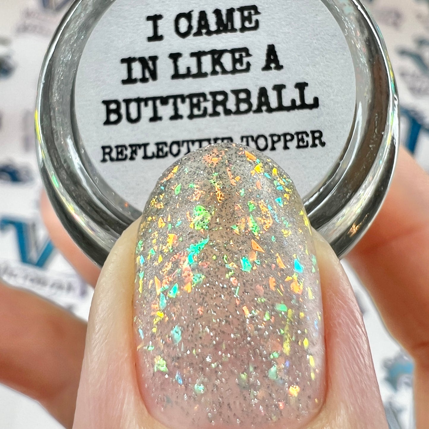 I CAME IN LIKE A BUTTERBALL (REFLECTIVE)