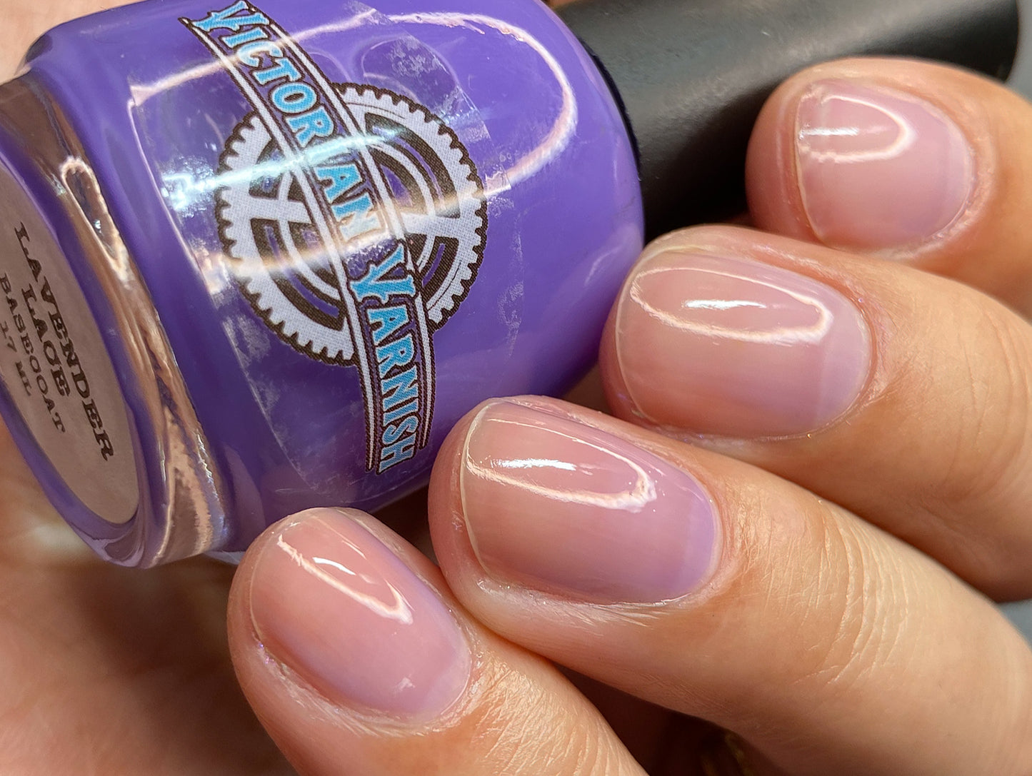 LAVENDER LACE BASECOAT
