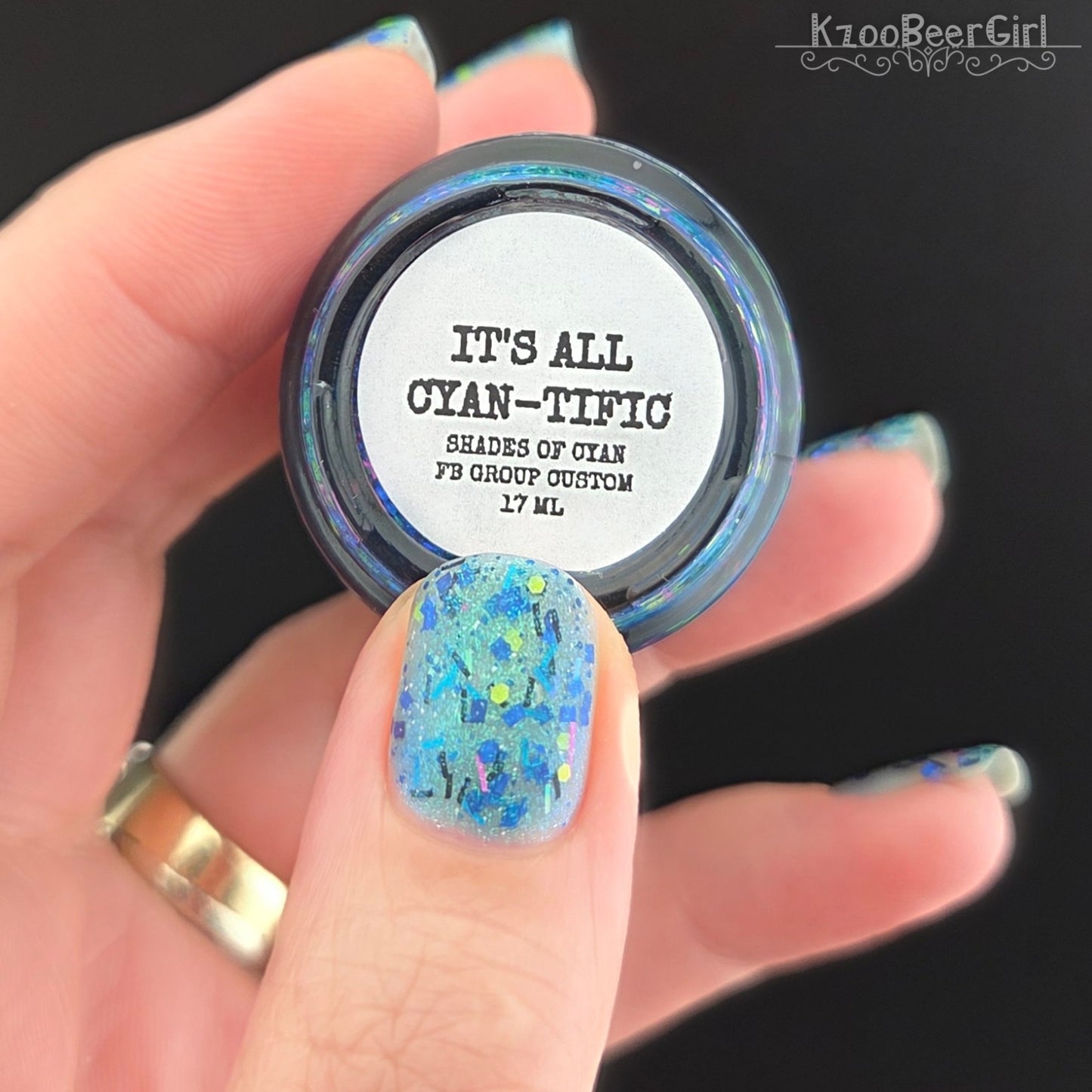 IT'S ALL CYAN-TIFIC