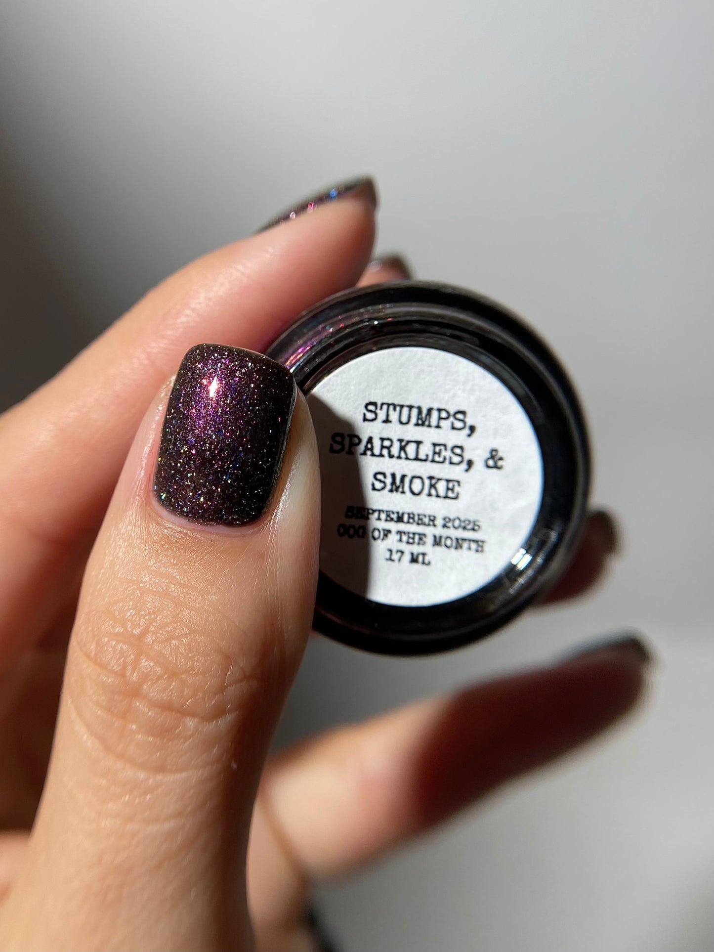 STUMPS, SPARKLES, & SMOKE (SEPT COG OF THE MONTH)