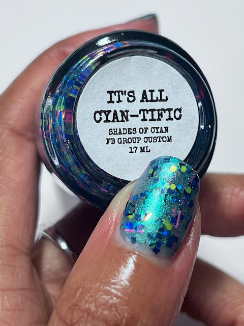 IT'S ALL CYAN-TIFIC