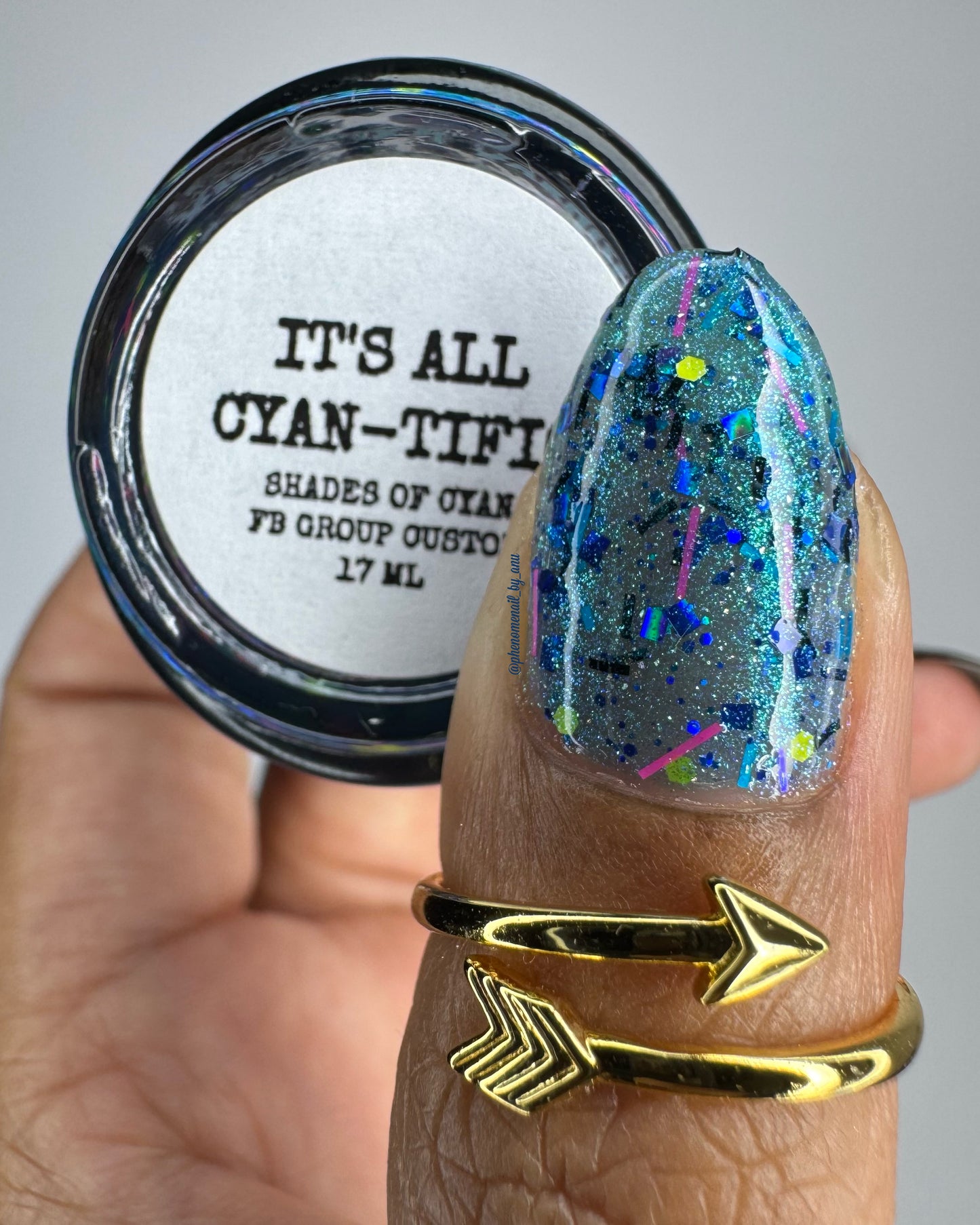 IT'S ALL CYAN-TIFIC