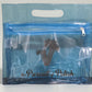 Clear blue pouch with 'the Pursuit of Polish' branding on a white background