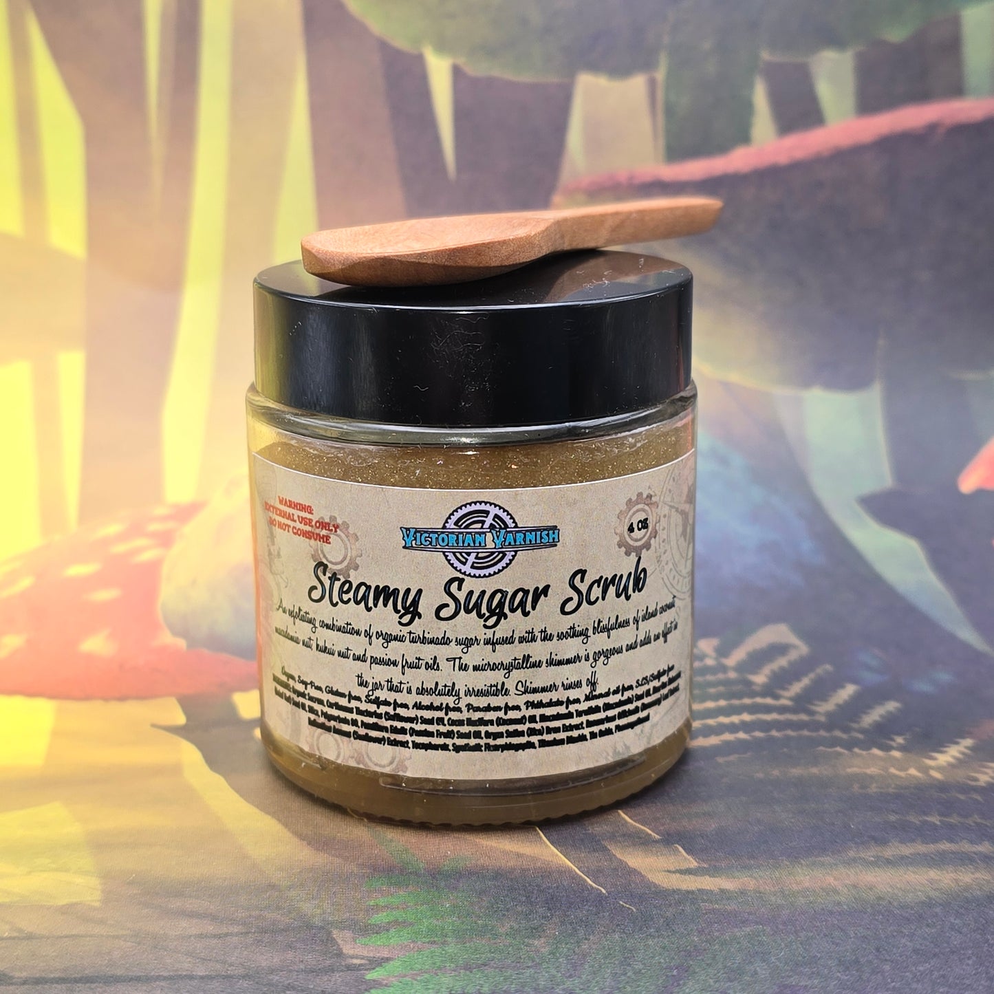 SHIMMERING STEAMY SUGAR SCRUB
