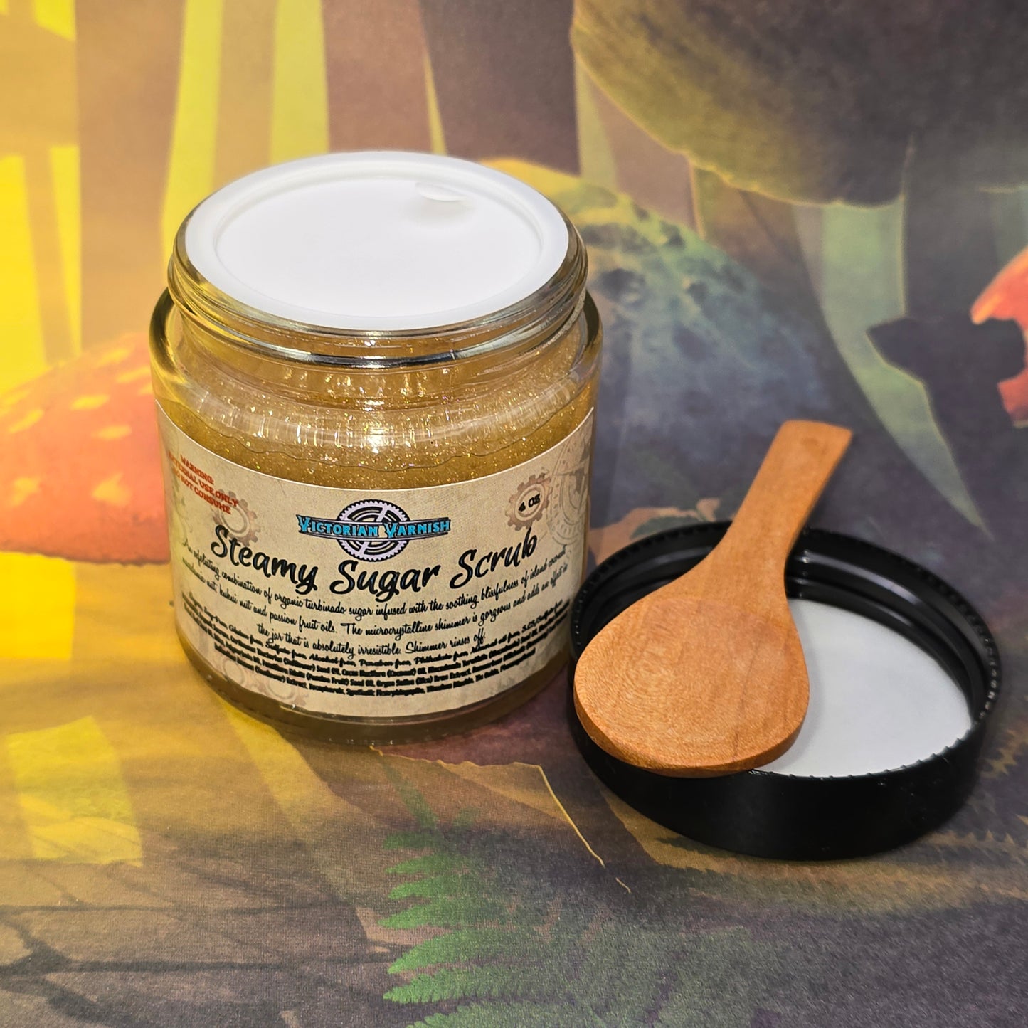 SHIMMERING STEAMY SUGAR SCRUB