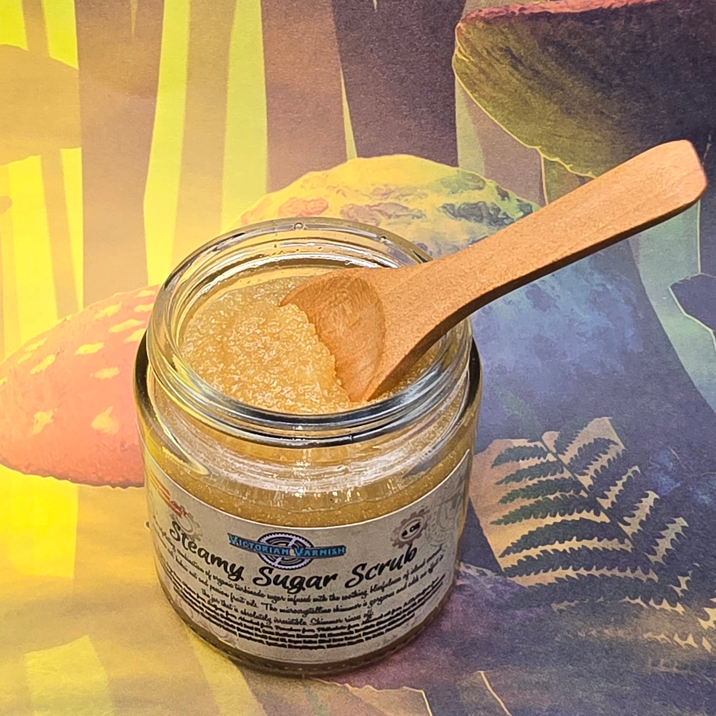 SHIMMERING STEAMY SUGAR SCRUB