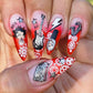 VV STAMPING PLATE - 80S BABY - DESIGNED PRETTY FINGERS BY ROBIN