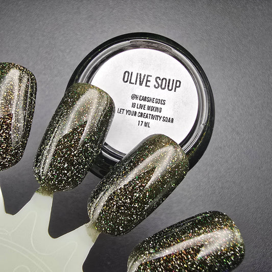 OLIVE SOUP (REFLECTIVE)