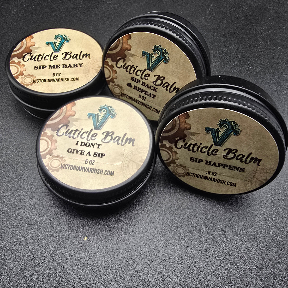 CUTICLE BALM .5 OZ TINS