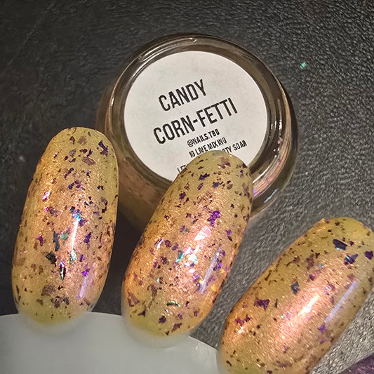 CANDY CORN-FETTI