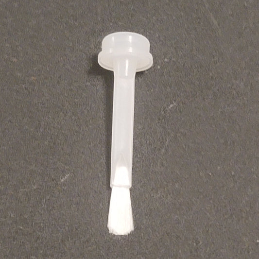 Our Brushes got an upgrade! We are now using Transparent (clear) Fan Brushes! Available for purchase for a short time if you wish to swap your brushes from our older black lacquered bristled fan brush.