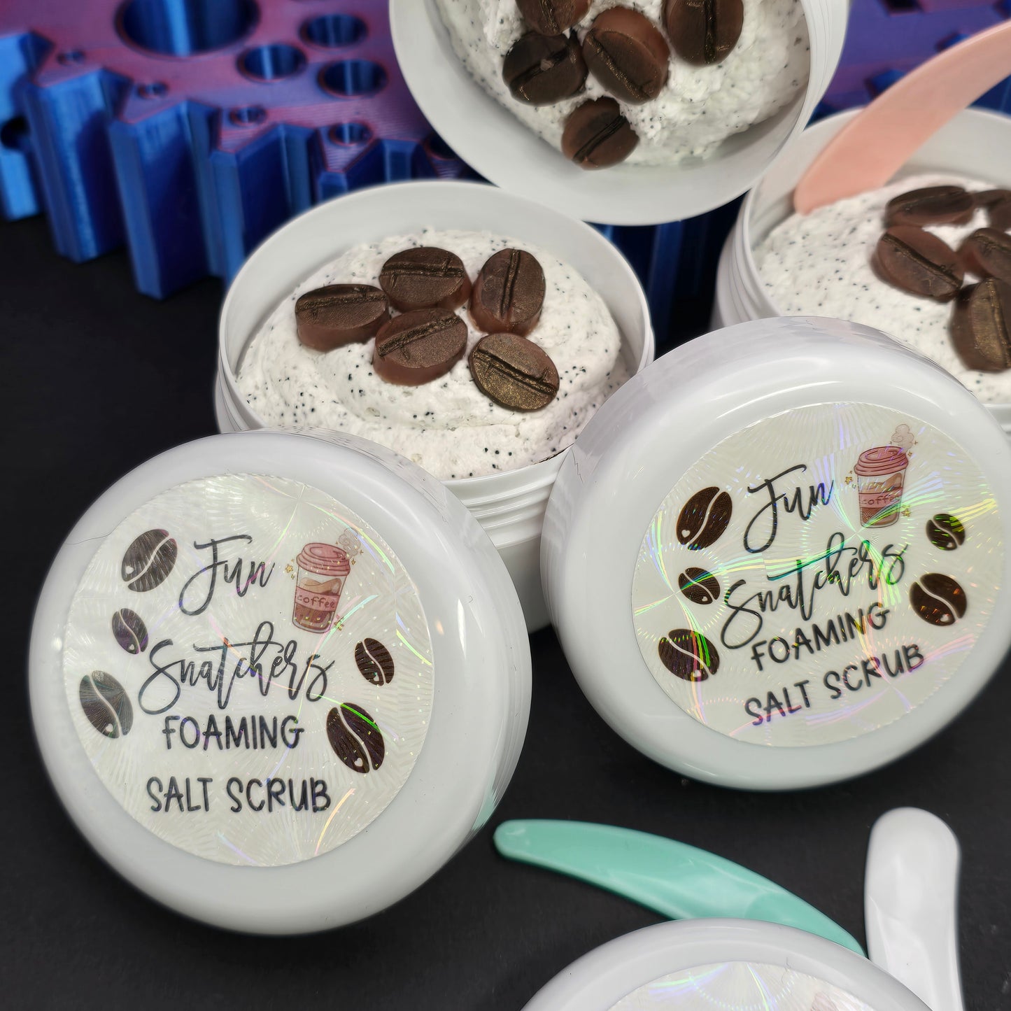 FUN SNATCHERS FOAMING SALT SCRUB