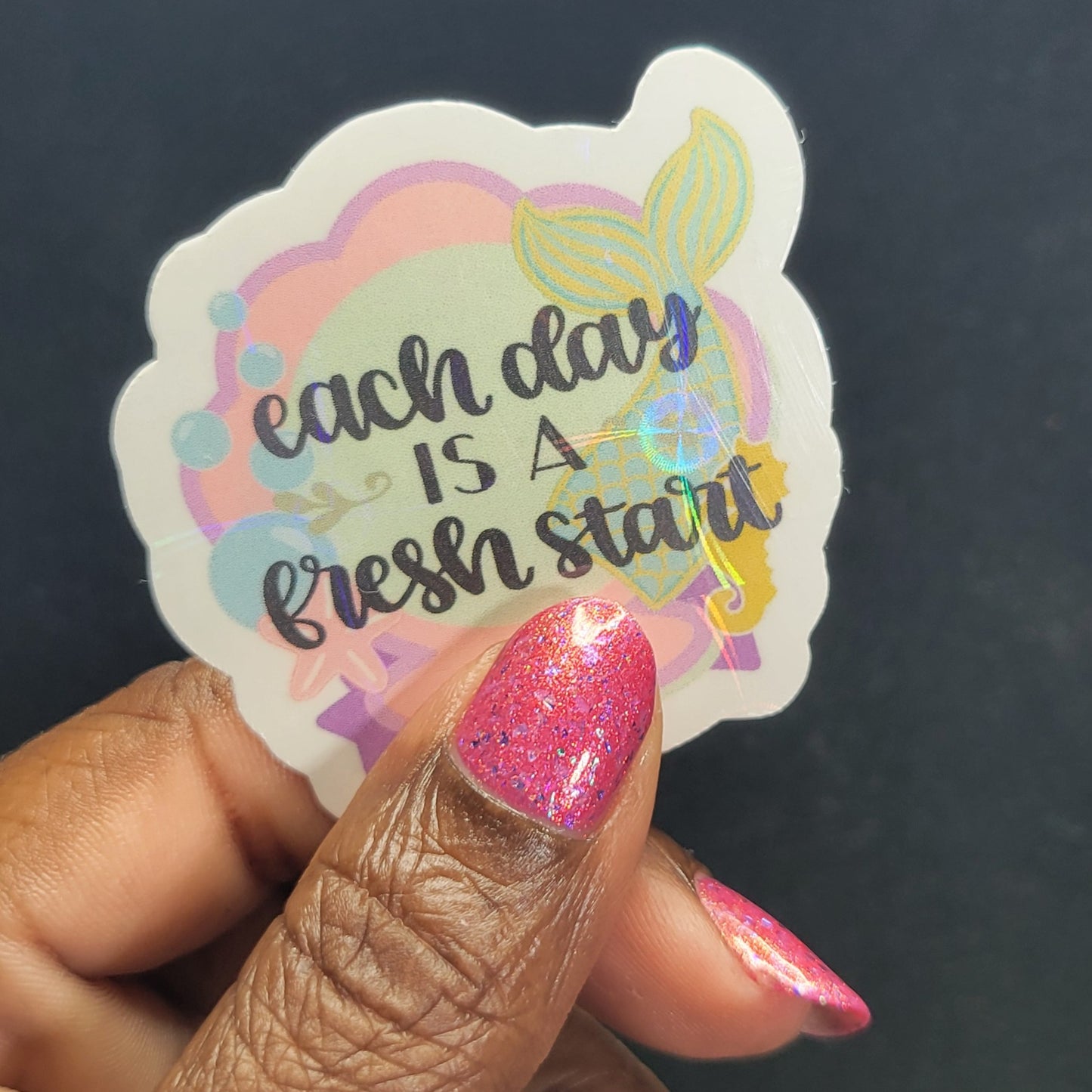 EACH DAY IS A FRESH START (JULY COG OF THE MONTH)