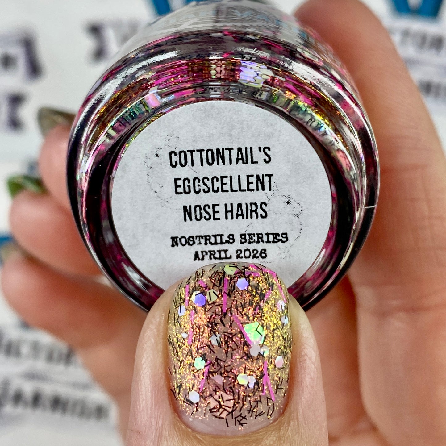 COTTONTAIL'S EGGSCELLENT NOSE HAIRS (REFLECTIVE)
