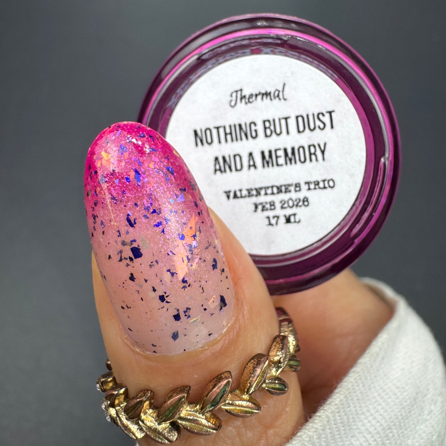 NOTHING BUT DUST AND A MEMORY (THERMAL)