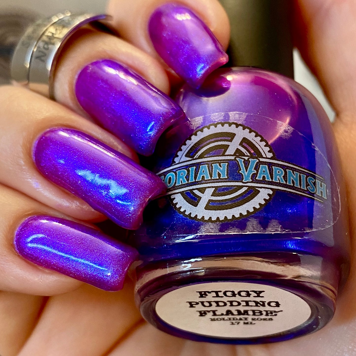 Figgy Pudding Flambé