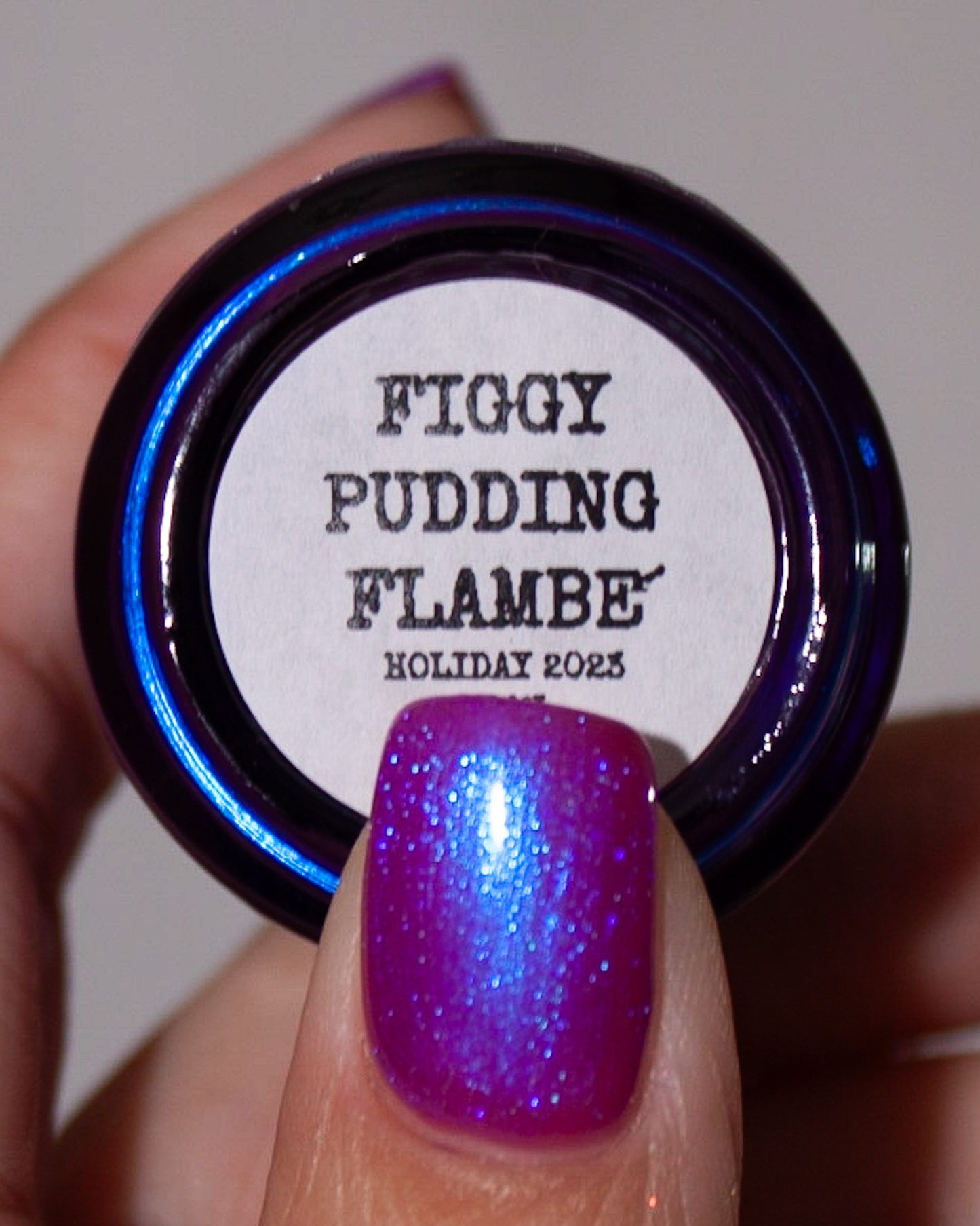 Figgy Pudding Flambé