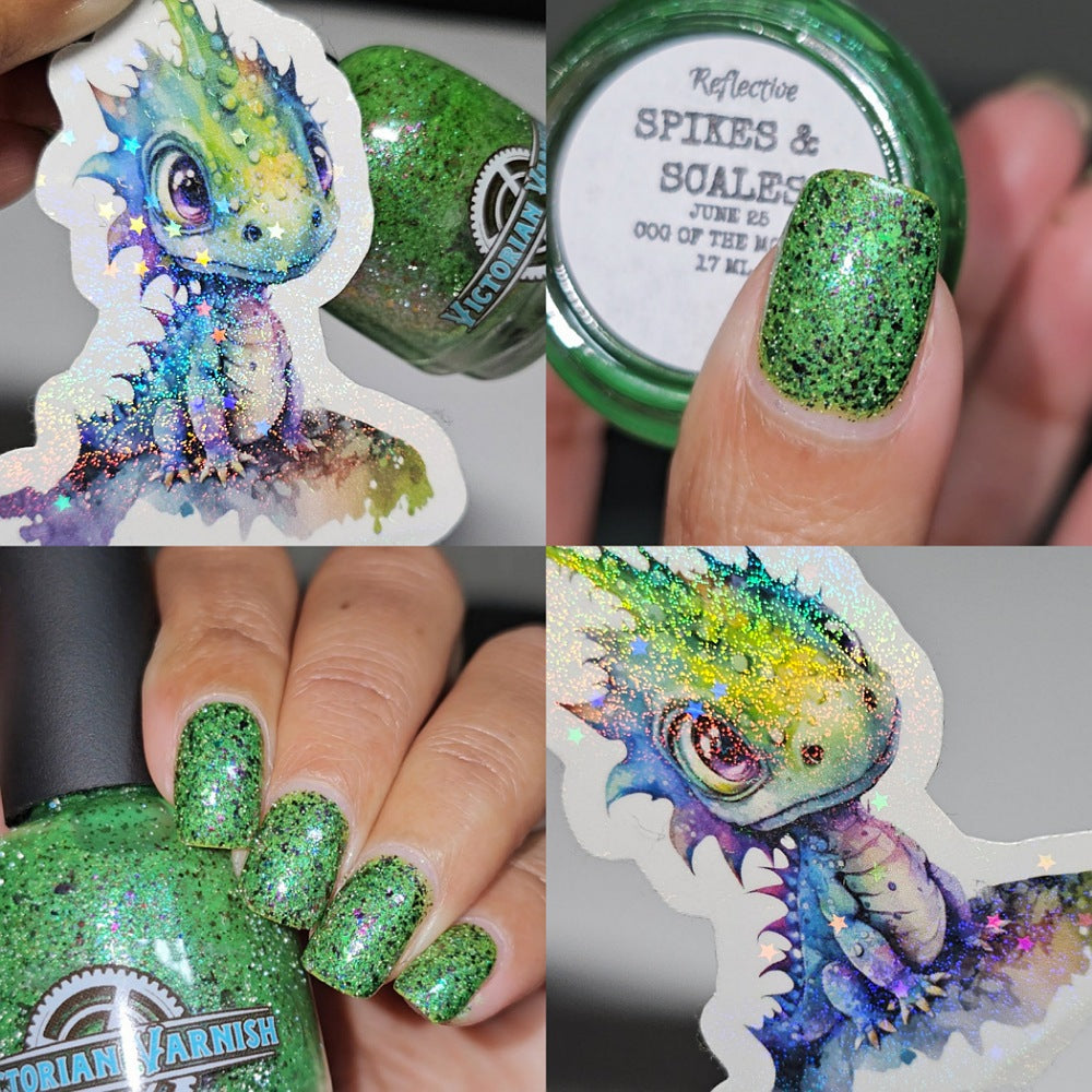 SPIKES & SCALES (Reflective) JUNE COG OF THE MONTH