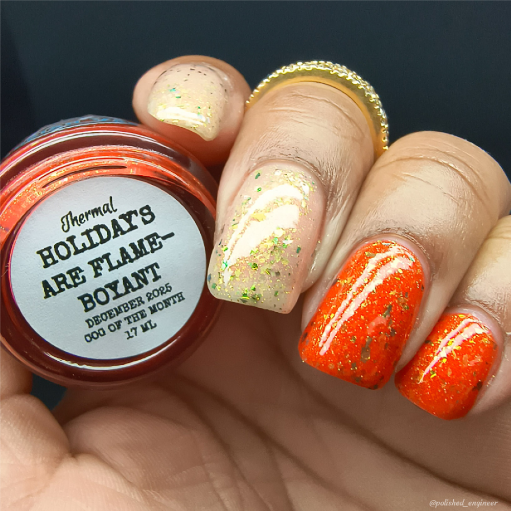 HOLIDAY'S ARE FLAME-BOYANT (THERMAL)