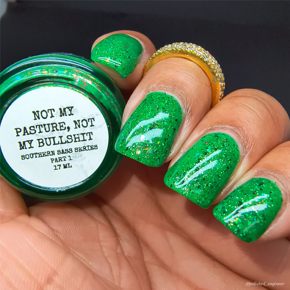 NOT MY PASTURE, NOT MY BULLSHIT