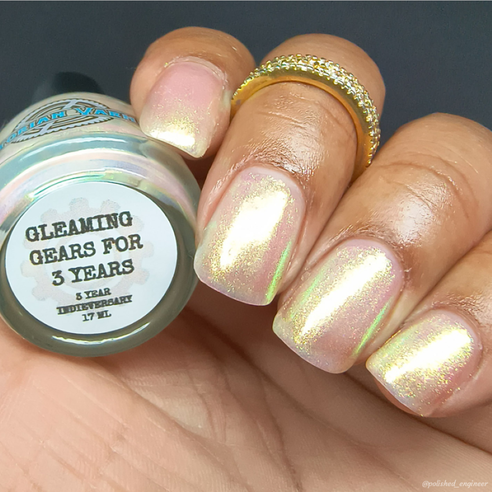 GLEAMING GEARS FOR 3 YEARS