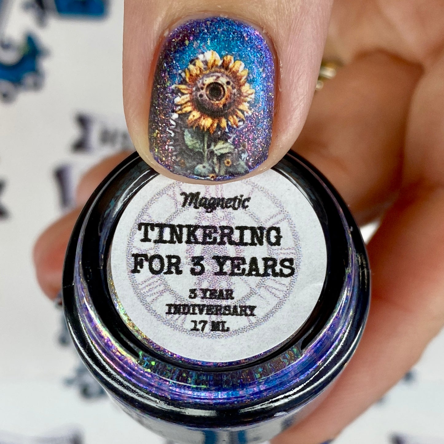 3 YEAR INDIEVERSARY TRIO (2 POLISHES & 2 NAIL DECALS)