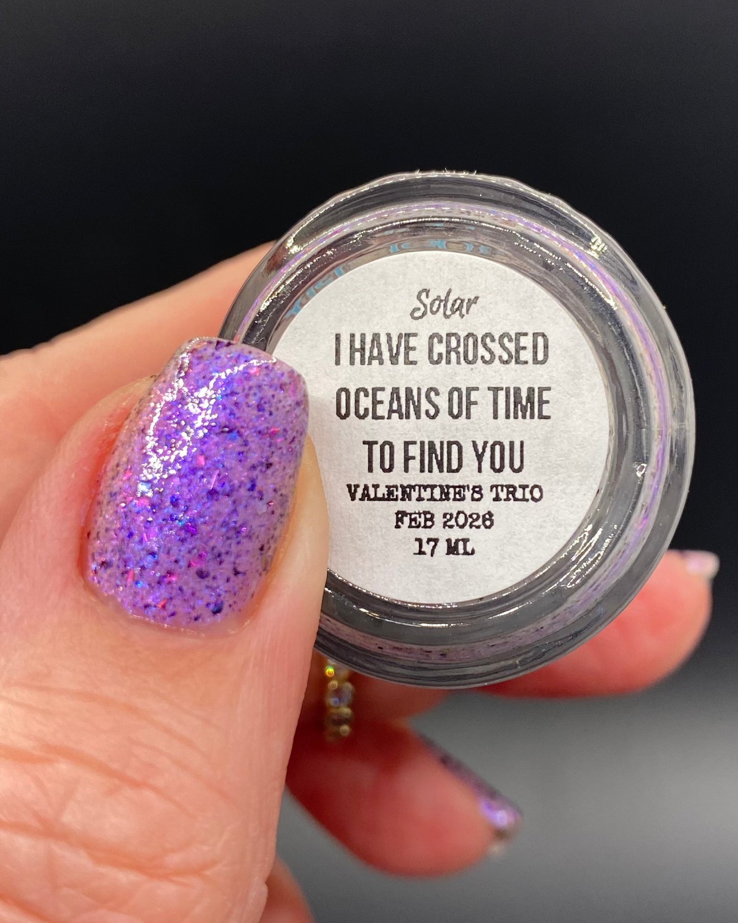 I HAVE CROSSED OCEANS OF TIME TO FIND YOU (SOLAR)