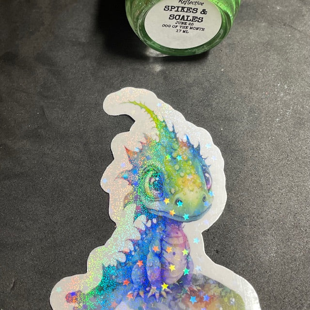 SPIKES & SCALES (Reflective) JUNE COG OF THE MONTH