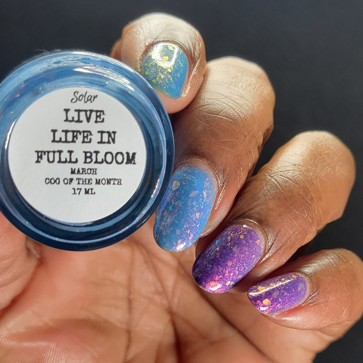 LIVE LIFE IN FULL BLOOM (SOLAR) MAR COG OF THE MONTH