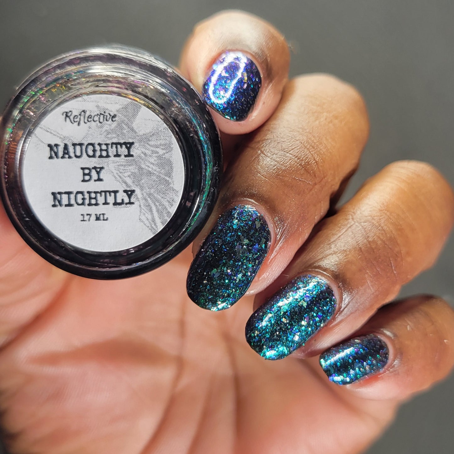 NAUGHTY BY NIGHTLY (REFLECTIVE)