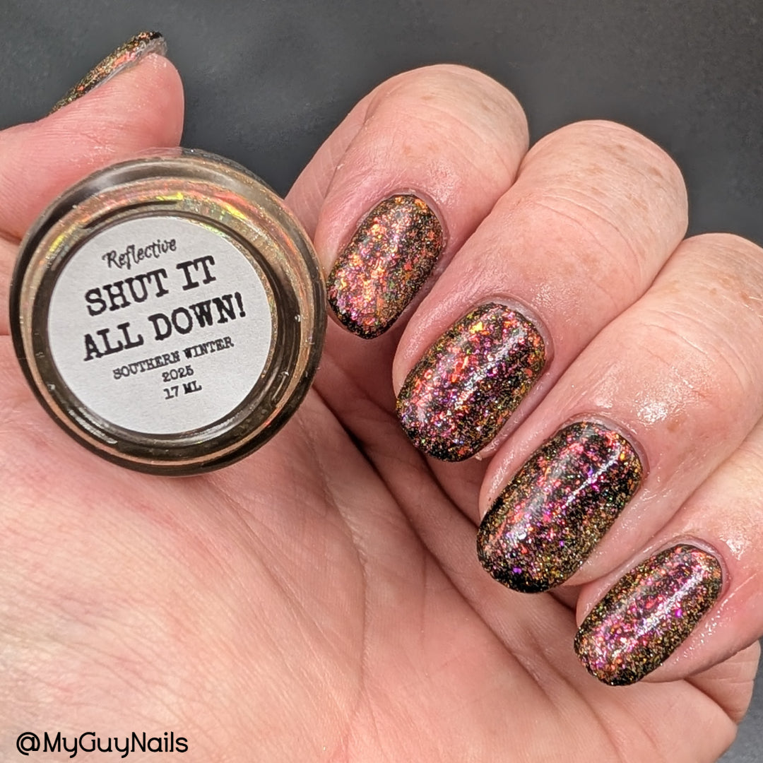 SHUT IT ALL DOWN (REFLECTIVE)