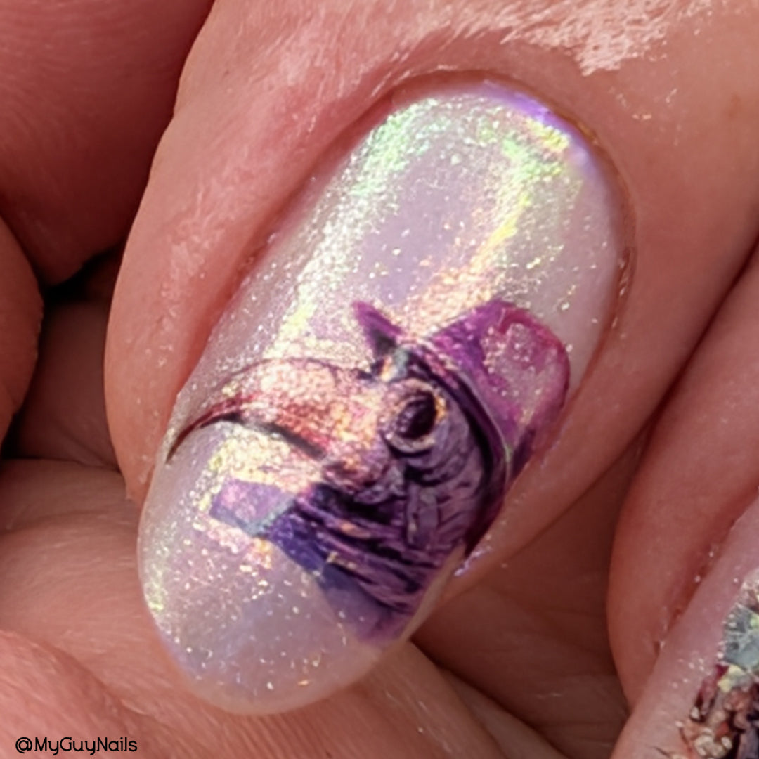 NAIL DECALS ONLY -  COLLAB WITH ENCHANTED GOTH NAIL DECALS 3 YEAR INDIEVERSARY