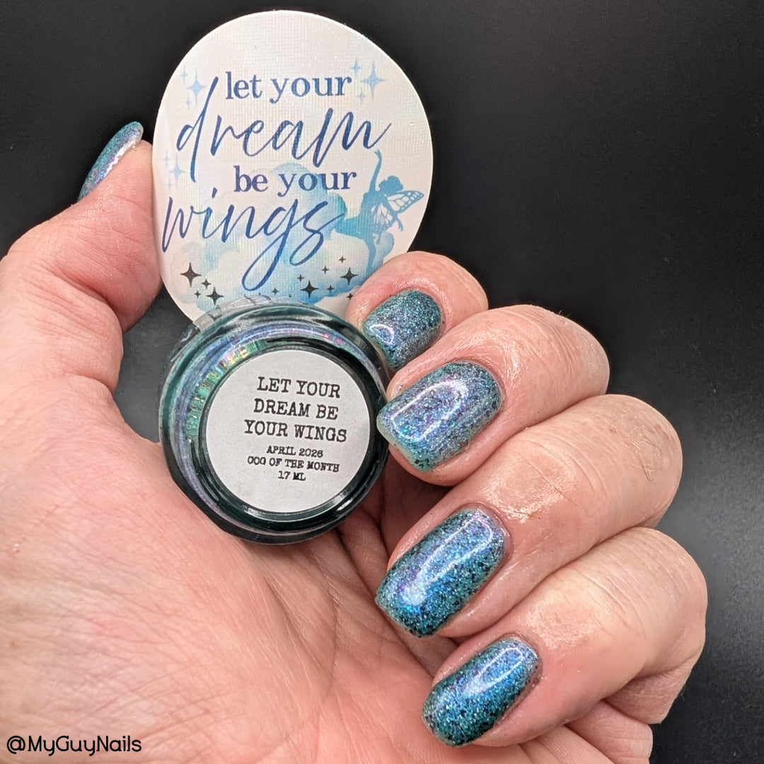 LET YOUR DREAM BE YOUR WINGS APRIL COG OF THE MONTH