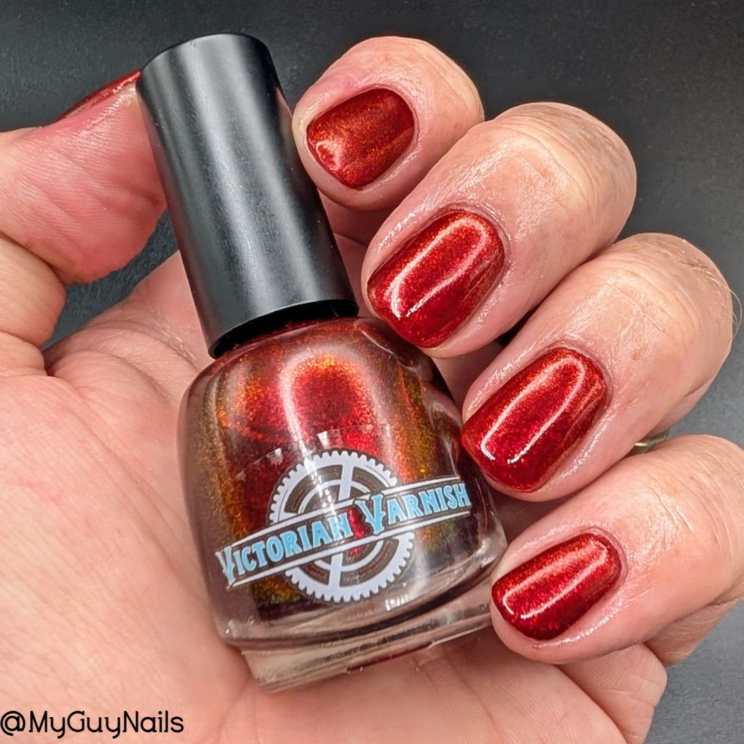 BLOOD RED DAHLIA