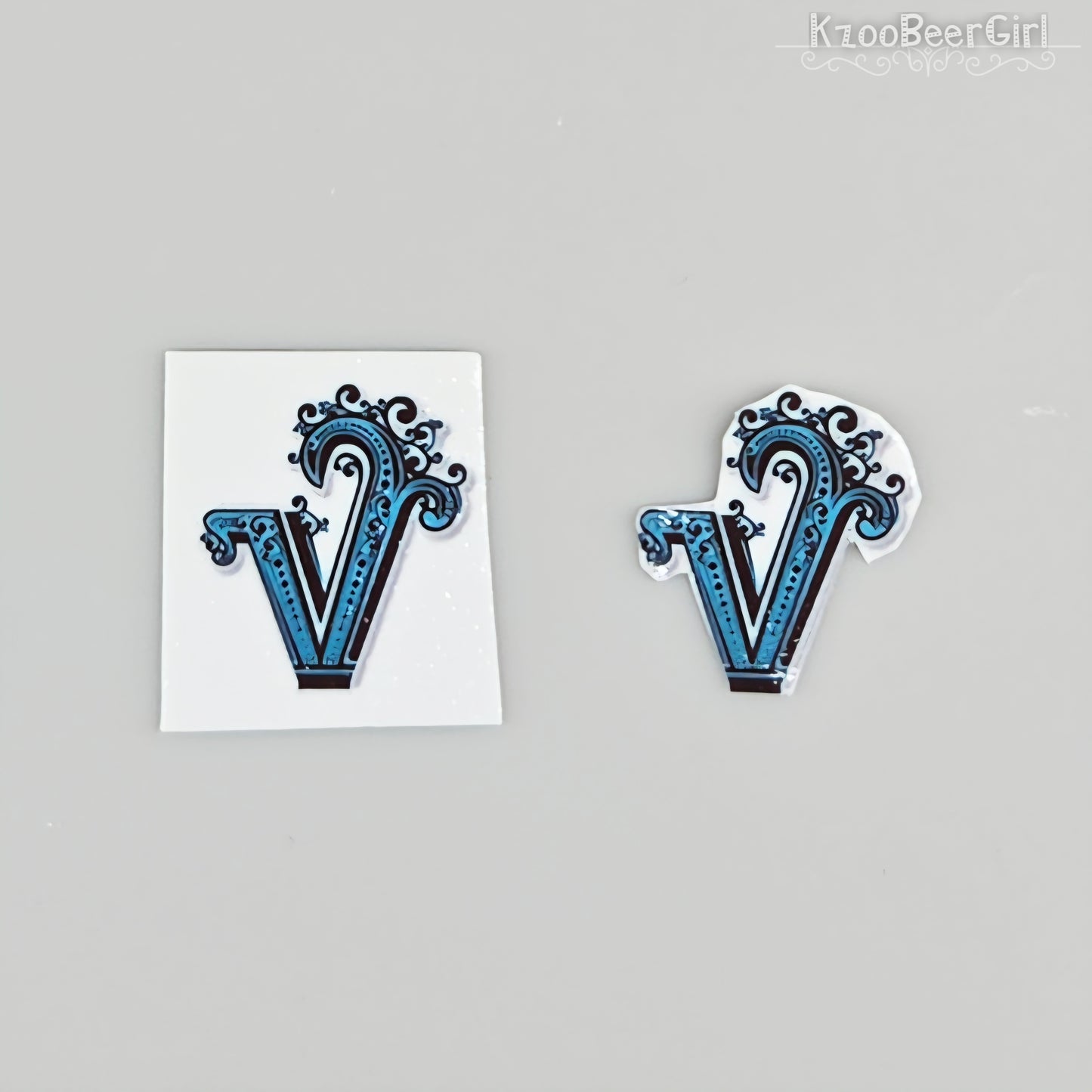 NAIL DECALS ONLY -  COLLAB WITH ENCHANTED GOTH NAIL DECALS 3 YEAR INDIEVERSARY