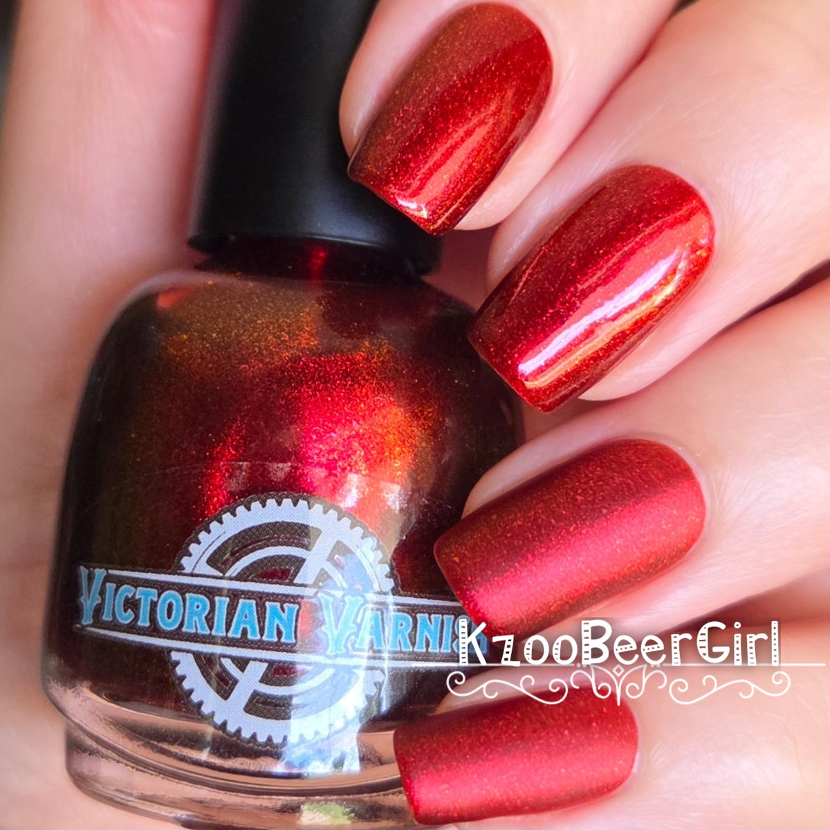 BLOOD RED DAHLIA