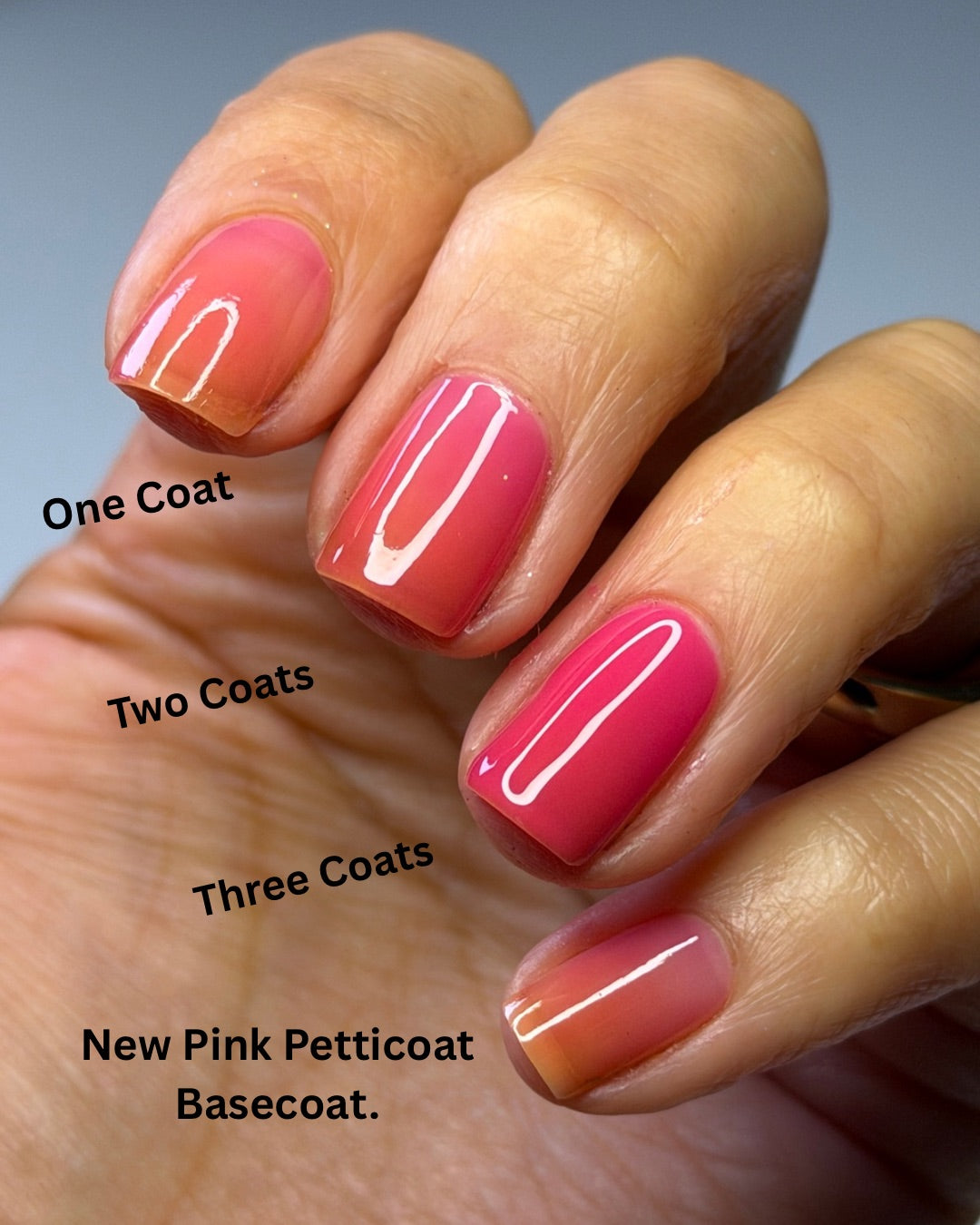 PINK PETTICOAT - KERATIN/HYALURONIC ACID BASECOAT