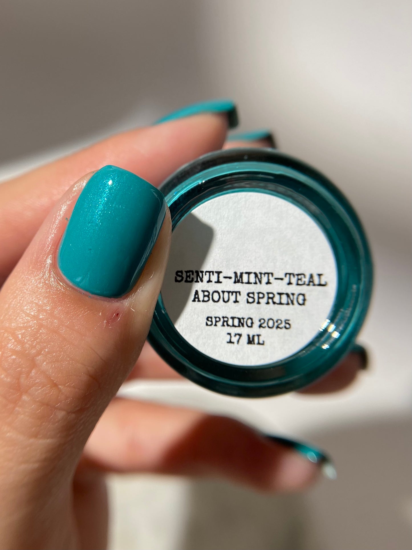 SENTI-MINT-TEAL ABOUT SPRING