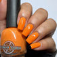 Perfect base for all the Halloween mani's! A bright orange creme.