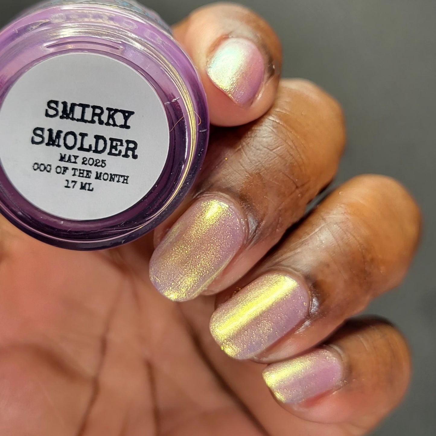 SMIRKY SMOLDER - MAY COG OF THE MONTH