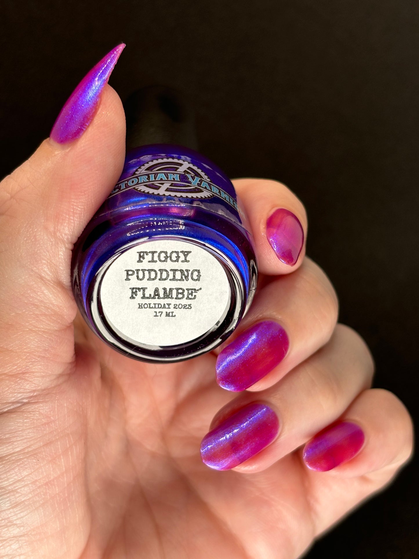 Figgy Pudding Flambé