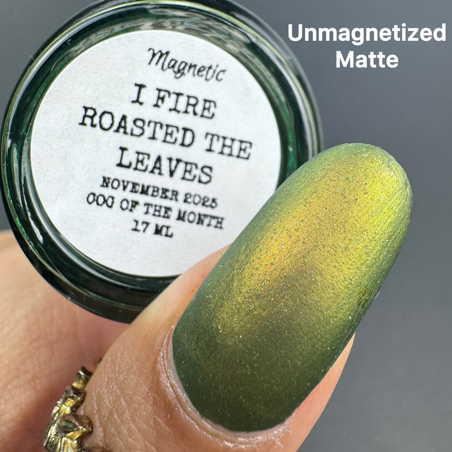 I FIRE ROASTED THE LEAVES (MAGNETIC) NOV COG OF THE MONTH