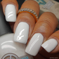 Selenite 17 ml white polish A good white polish is essential for a good base to start some amazing nail art, and with it being highly pigmented it does stamp!